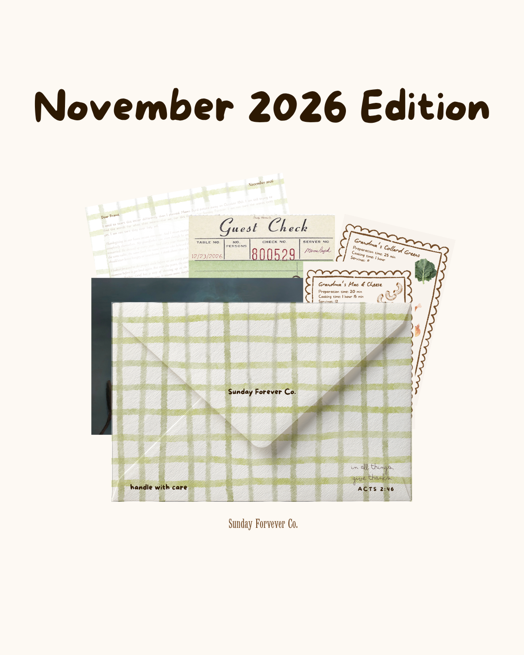 The November Edit